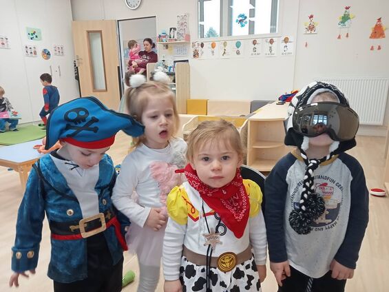 Les enfants déguisés