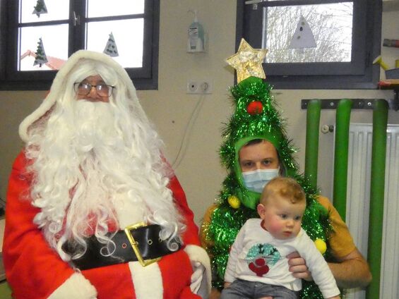 Photo avec le Père Noël