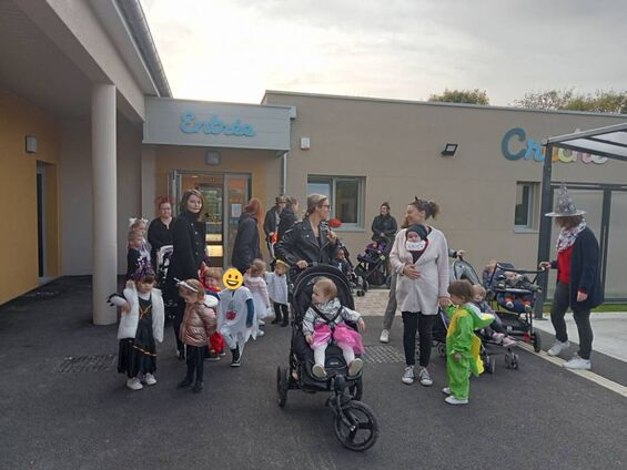 Les petits monstres à la crèche