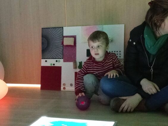 tableau snoezelen maison