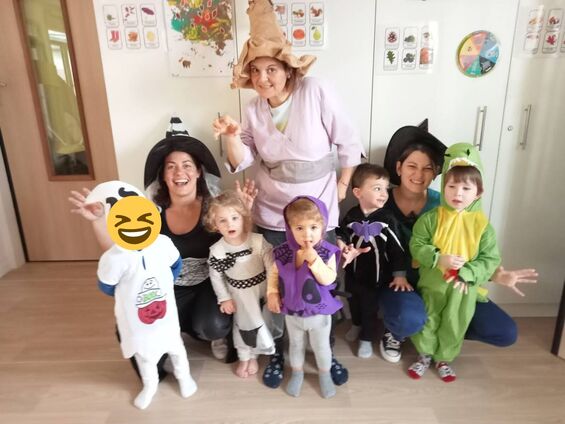 Les petits monstres à la crèche