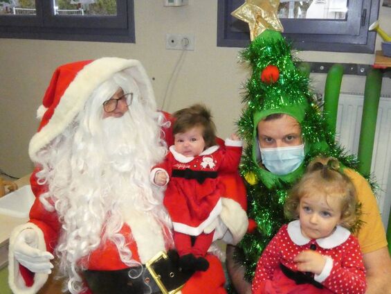 Photo avec le Père Noël