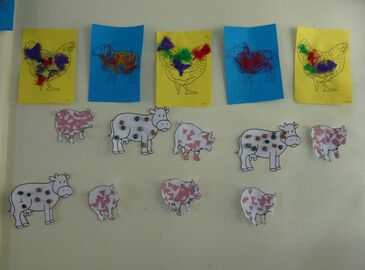 activité "animaux de la ferme" à Trotti'Nous activité "animaux de la ferme" à Trotti'Nous
