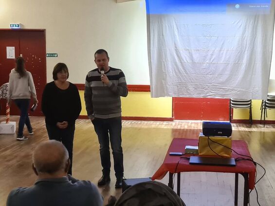 Discours de monsieur Guillaumet et madame Simon