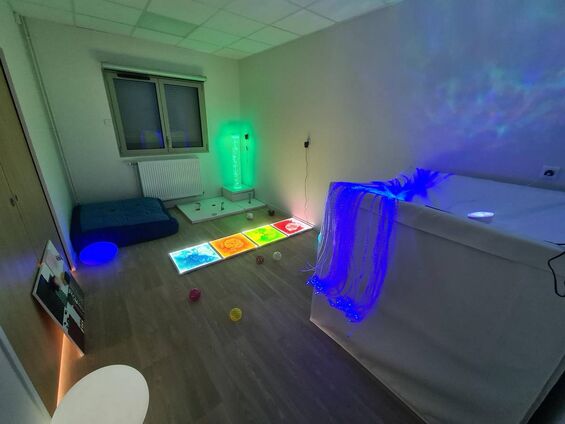 salle snoezelen