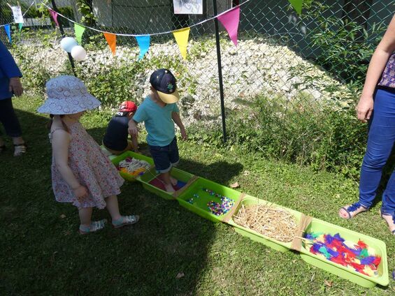 kermesse de Trotti'Nous: parcours sensoriel kermesse de Trotti'Nous