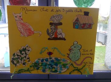 Affiche du spectacle réalisé par les enfants de la crèche.